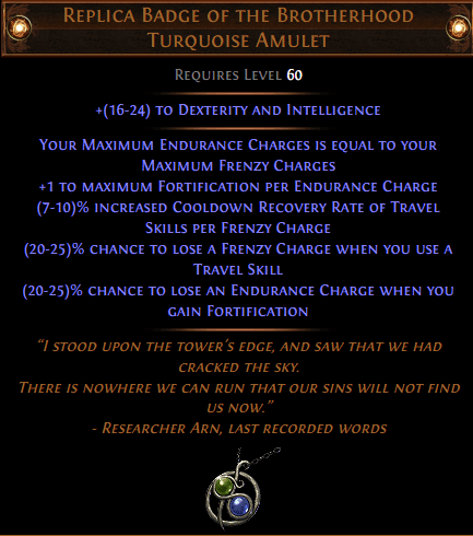 Replica Badge of the Brotherhood