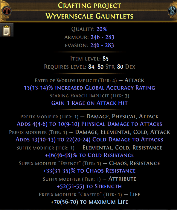 Crafted_Wyvernscale Gauntlets