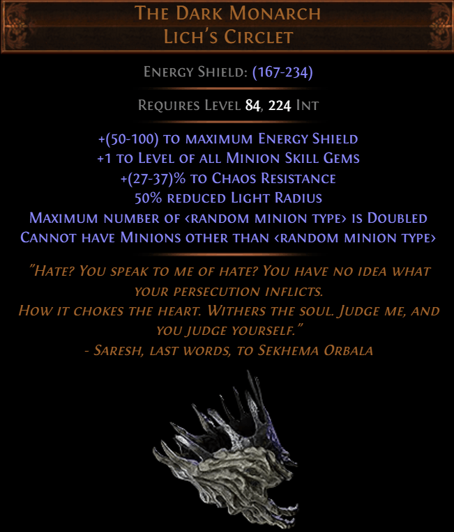 The Dark Monarch