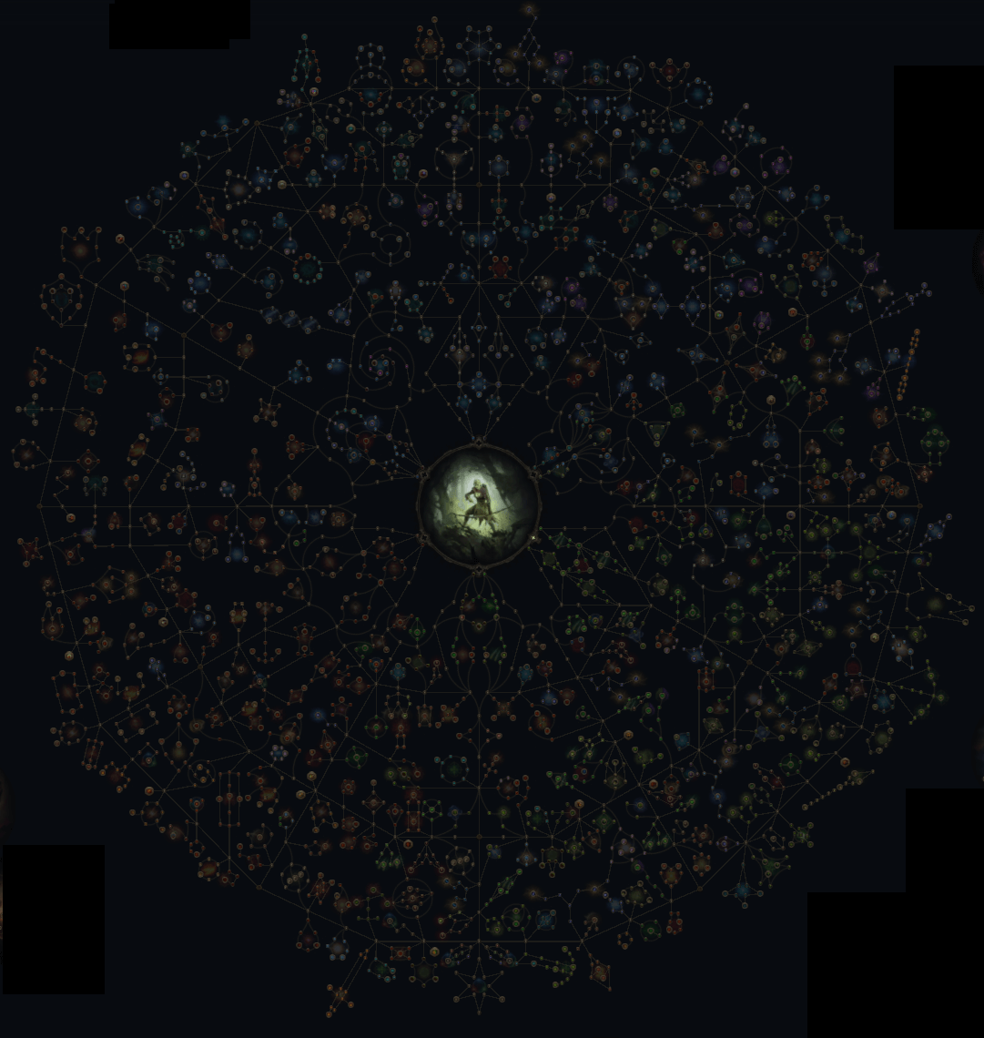 Path of Exile 2 passive tree before The Last of the Druids expansion