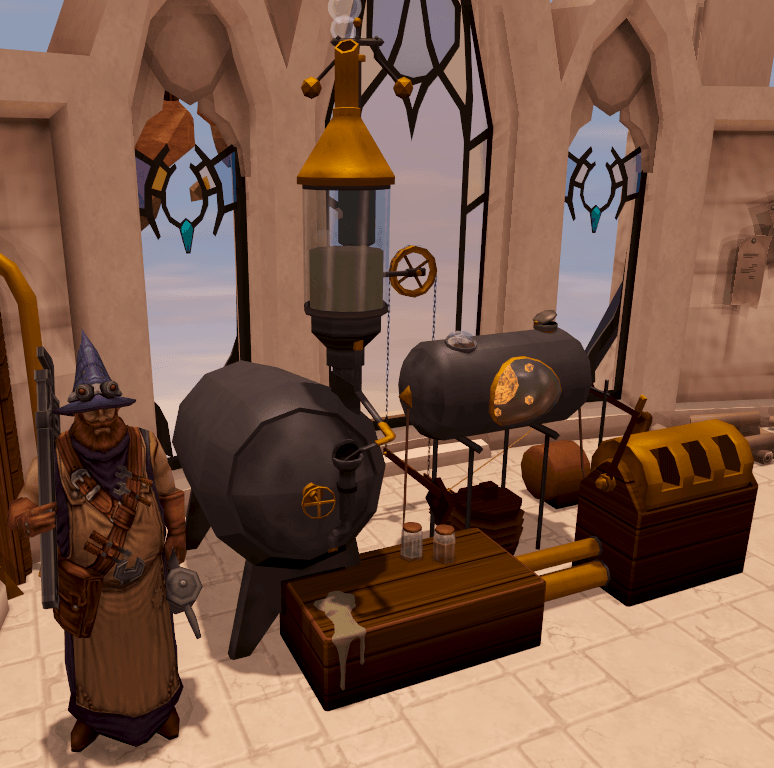 Rune Goldberg Machine in Runescape 3
