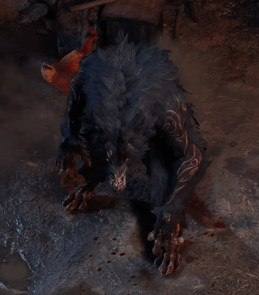 PoE 2 Werewolf Form