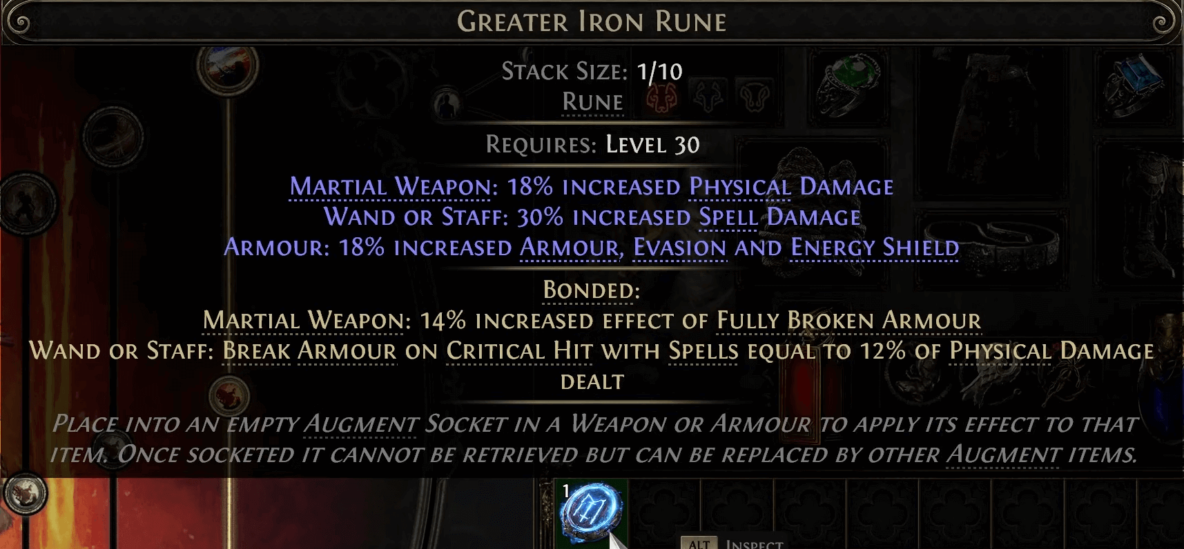PoE 2 Wisdom of the Maji Rune Bonus