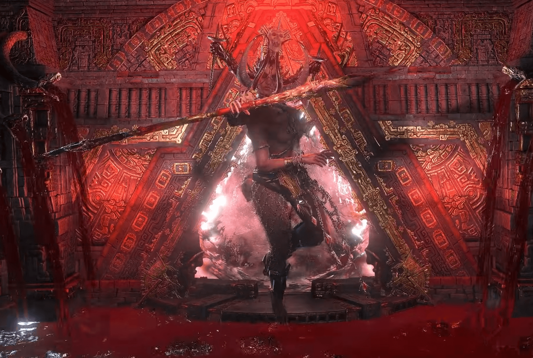 Atziri Boss Fight in Path of Exile 2 Royal Access Chamber