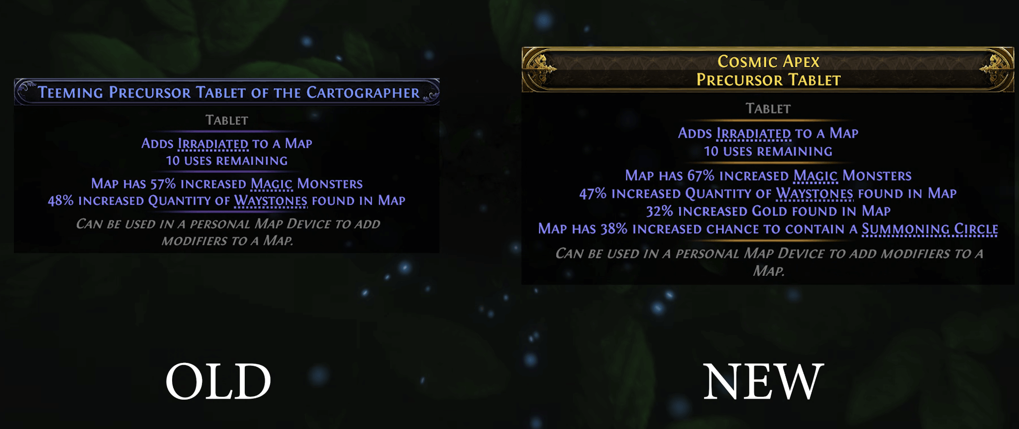 PoE 2 Rare Precursor Tablet upgrade options