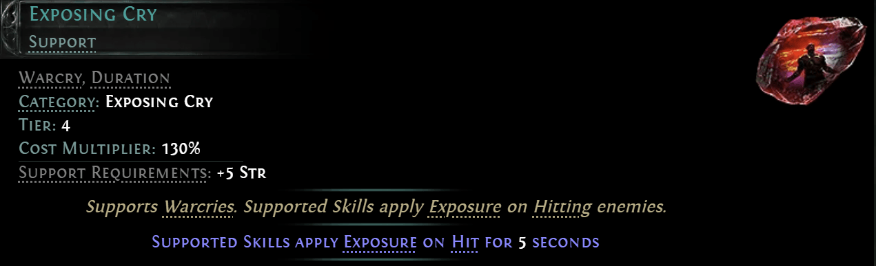 Exposing Cry