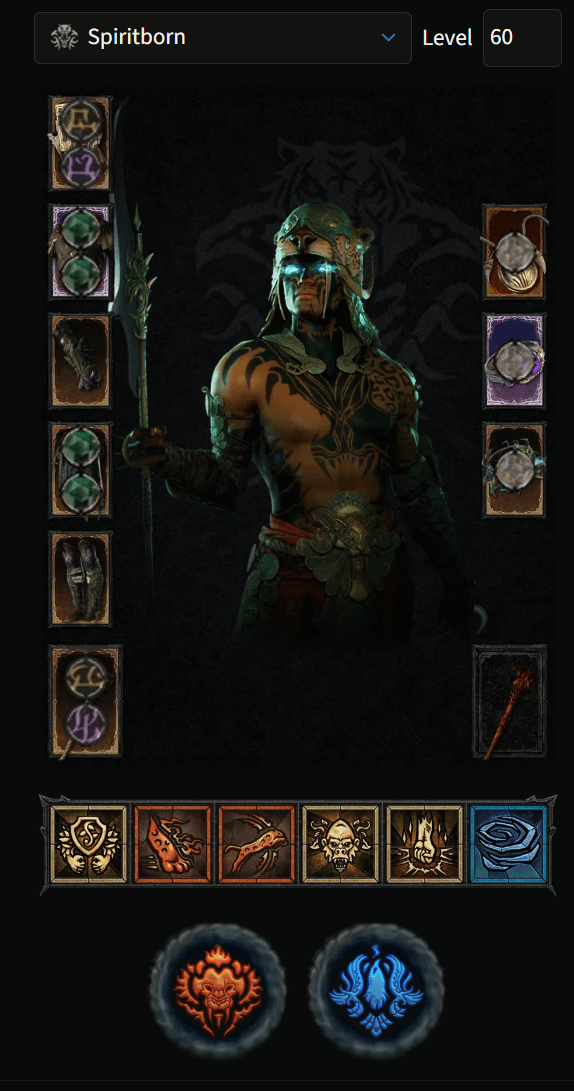 Crushing Hand Spiritborn build overview in Diablo 4 Season 11