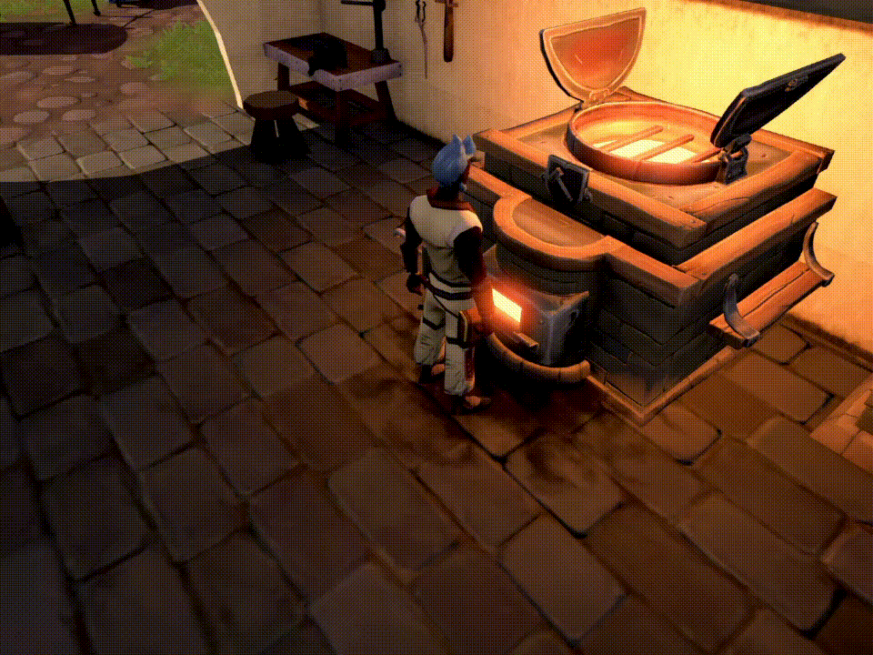 Smelting Iron Bars in RS3