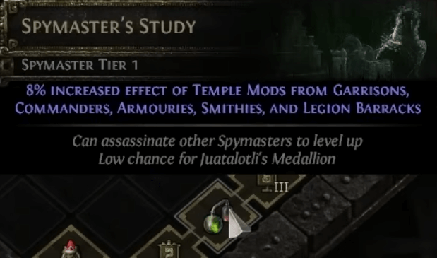 PoE 2 Vaal Temple advanced room layout