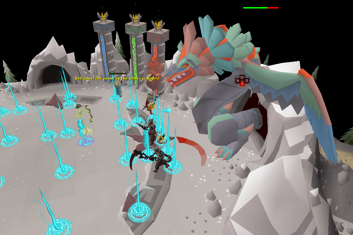 Hueycoatl Boss OSRS