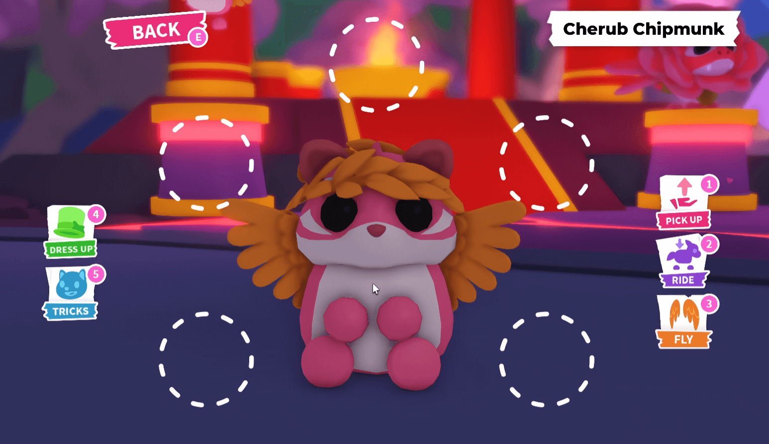 Cherub Chipmunk pet in Adopt Me Valentine's Event 2026