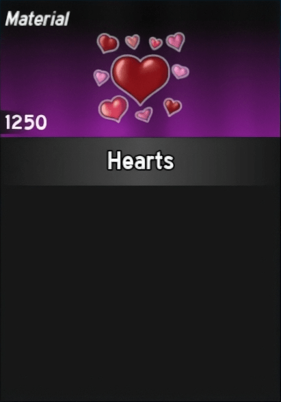 Valentine’s Day cosmetic items in Blox Fruits