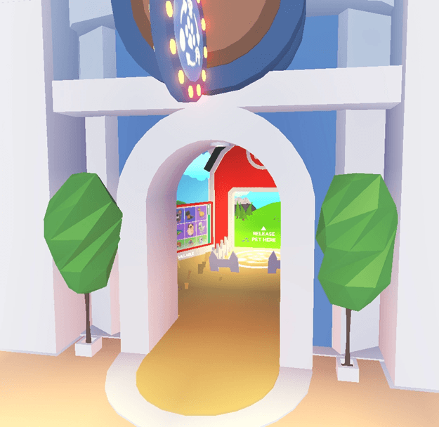 Adopt Me Pet Releaser Ticket Exchange interface