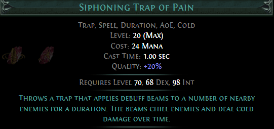 Siphoning Trap of Pain