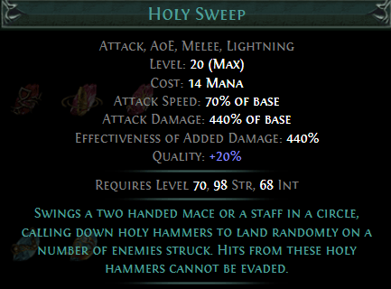 Holy Sweep