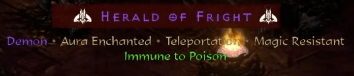 Herald of Terror Tiers