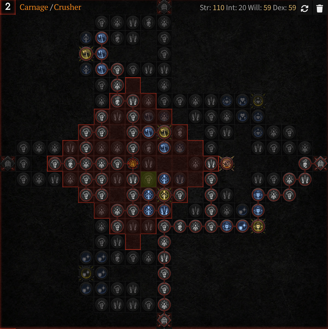 Crusher Glyph