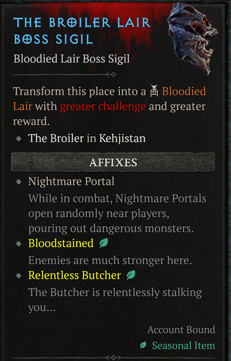 Double Butcher encounter in The Broiler lair