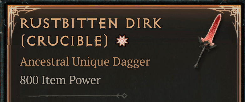 Rustbitten Dirk
