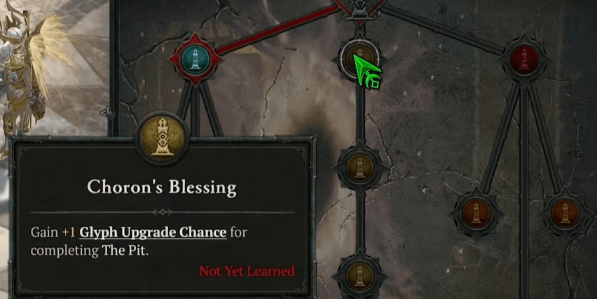 Choron’s Blessing node