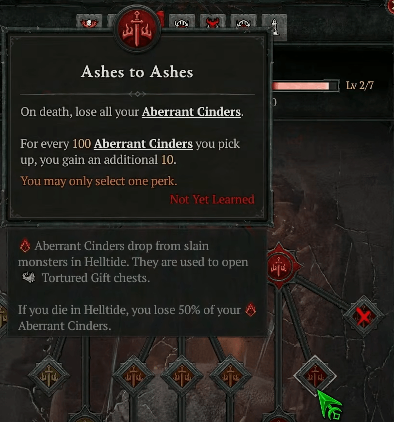 Ashes to Ashes node