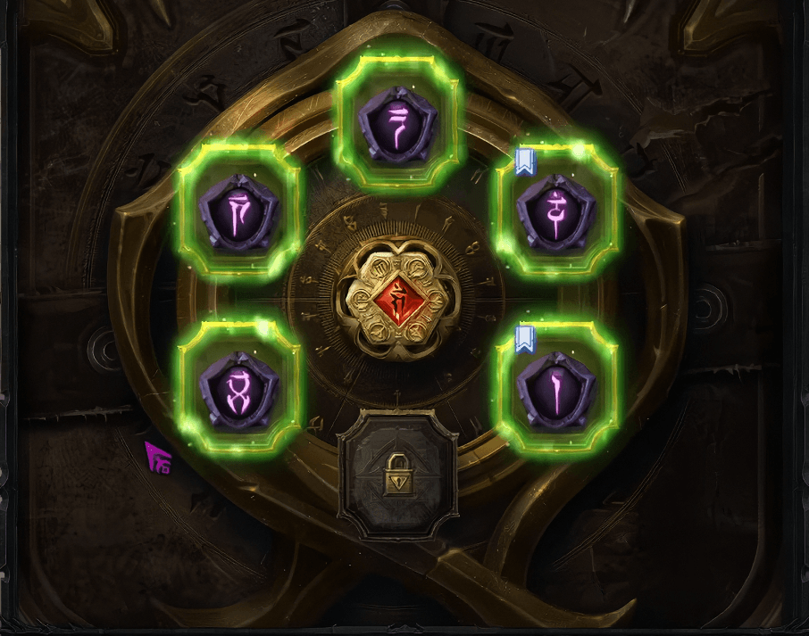 Activated Set Charms bonuses