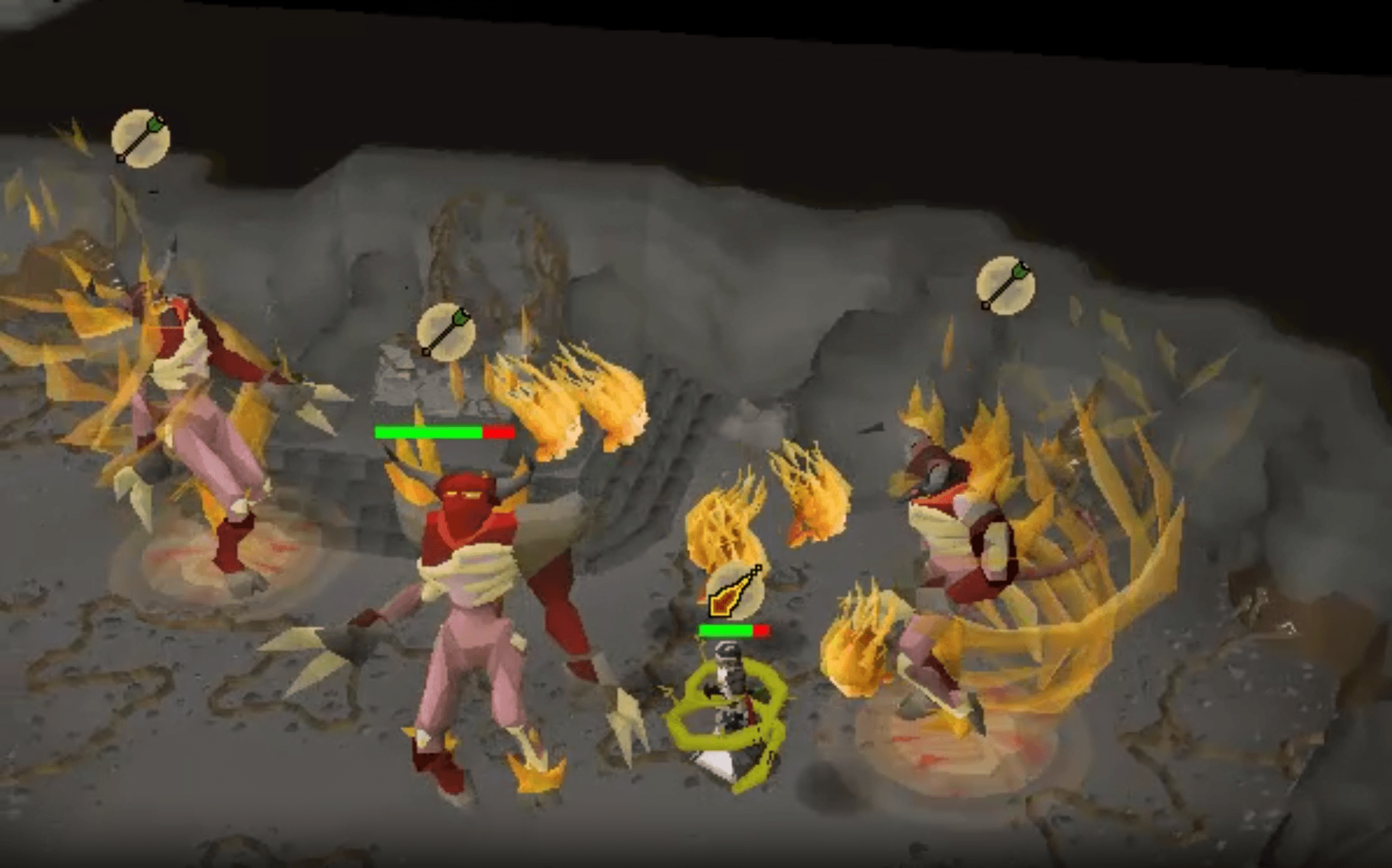 Killing Three Tormented Demons