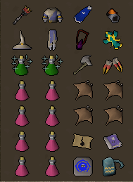 Melee Mage Inventory Setup