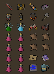 Melee Range Inventory Setup