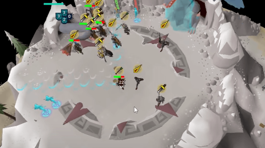 Hueycoatl group fight overview
