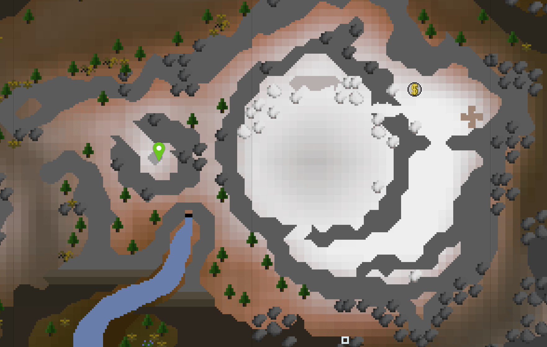 Pendant of Ates teleport method