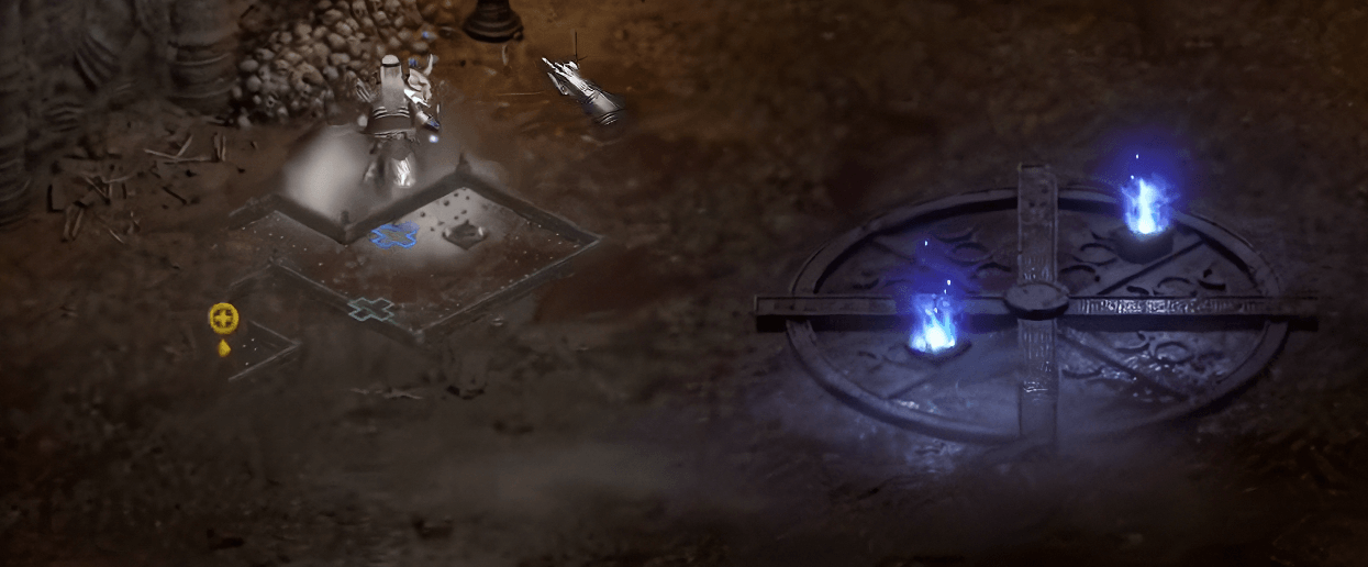 Third Halls of Pain map layout