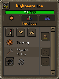OSRS Ship Interface