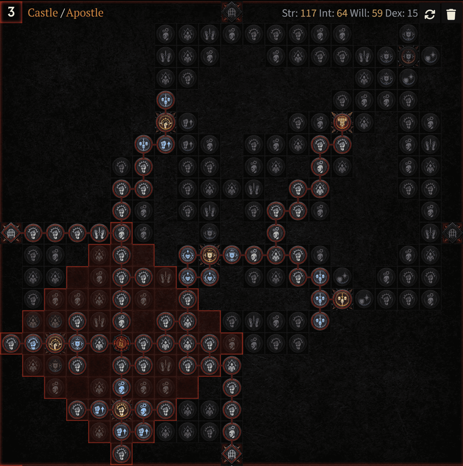 Apostle Glyph board