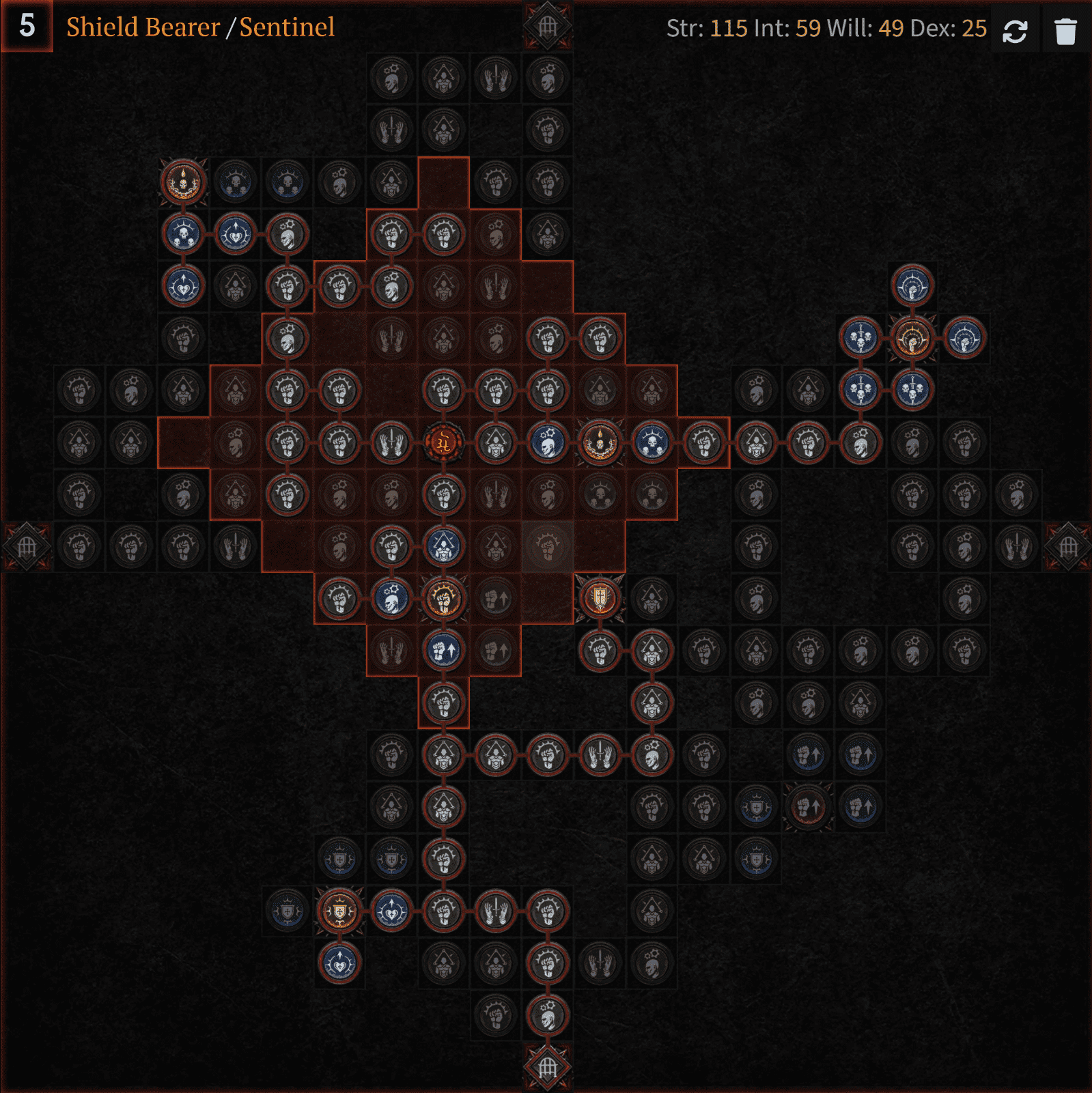 Sentinel Glyph board
