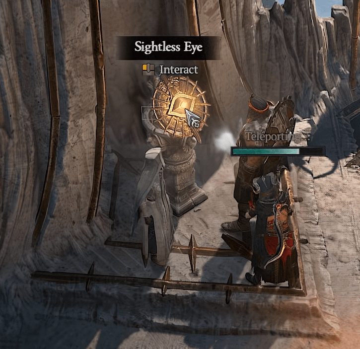 Sightless Eye Pedestal