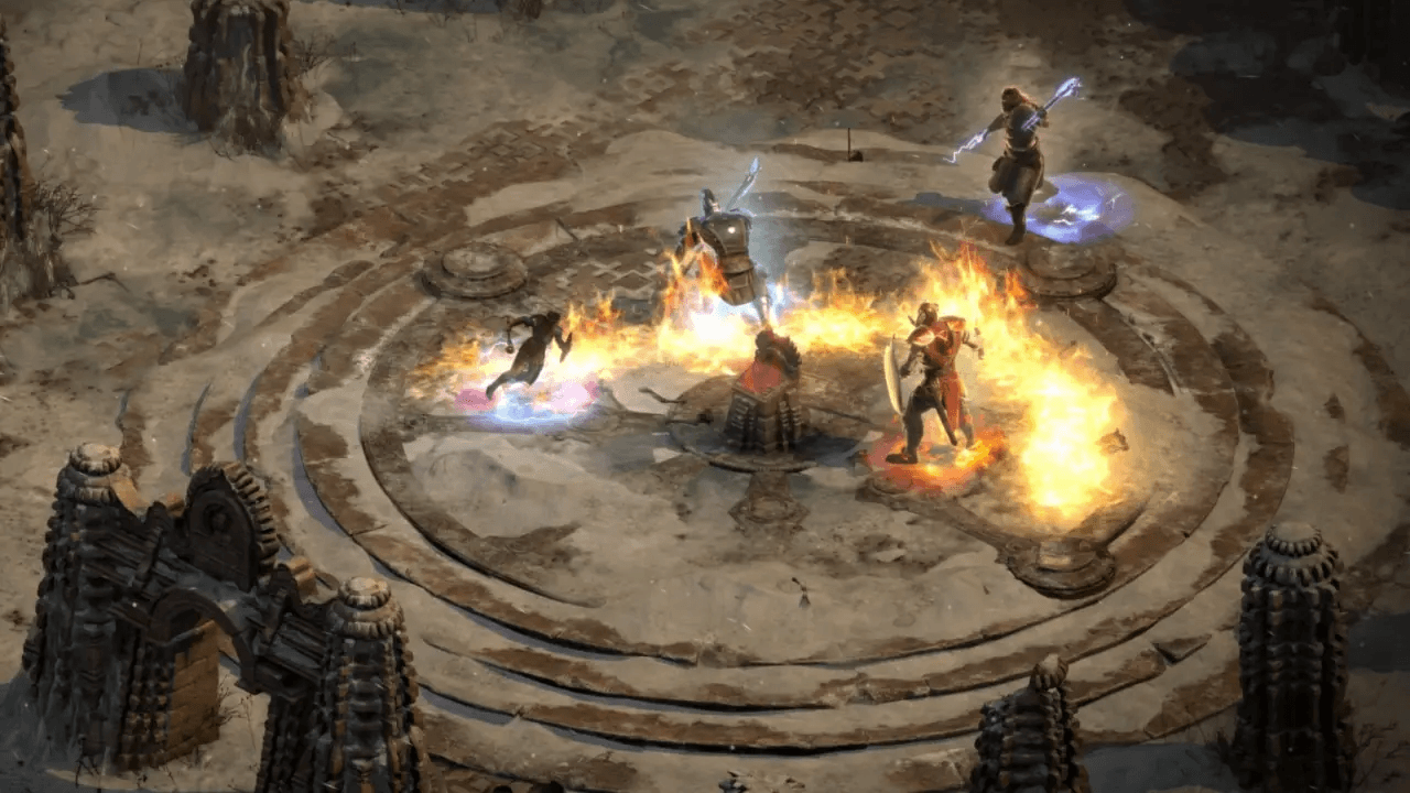 D2R Tal Rasha’s Tombs leveling