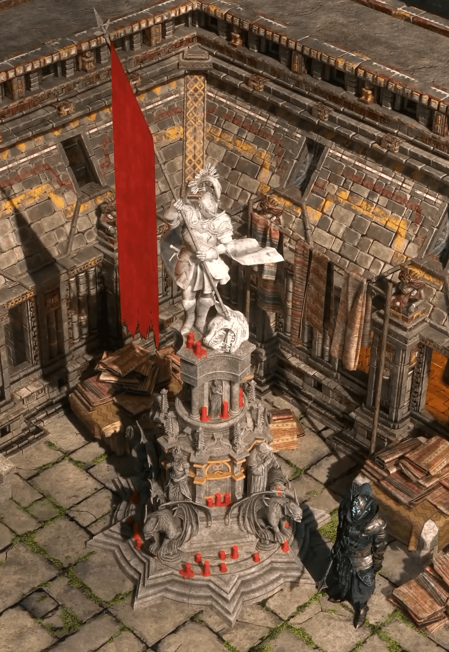 Runes of Aldur challenge statue