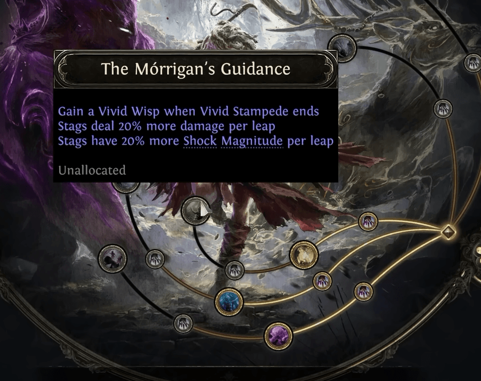 Spirit Walker Vivid Stampede and The Morrigan’s Guidance