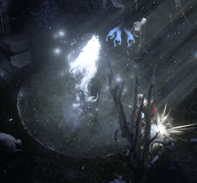 PoE 2 Druid Werewolf moon form