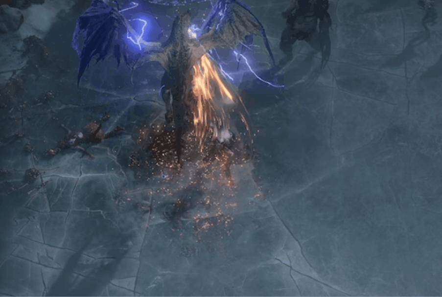 PoE 2 Druid Wyvern Devour Flame Breath