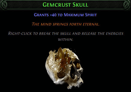 gemcrust skull