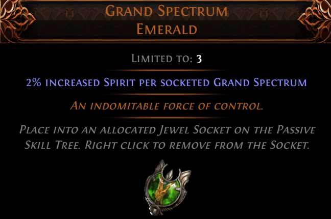 grand spectrum emerald