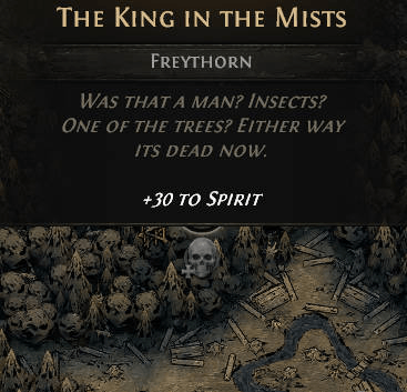 king in the mists spirit reward