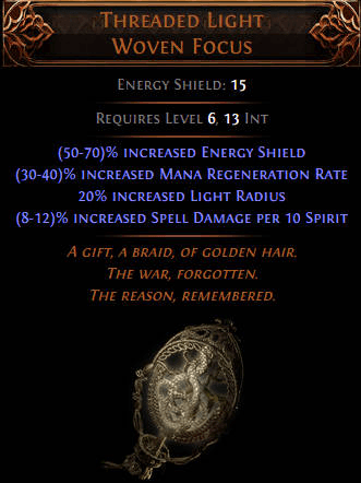threaded light