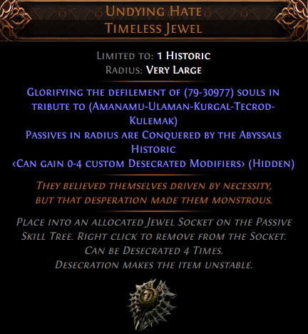 undying hate