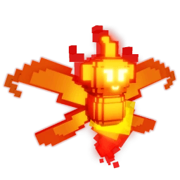 Grow a Garden Fire Wisp pet