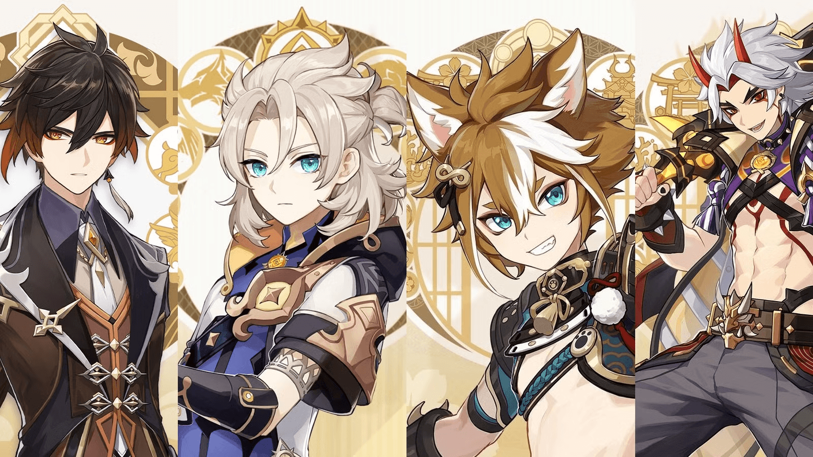 Genshin Impact All Geo Characters