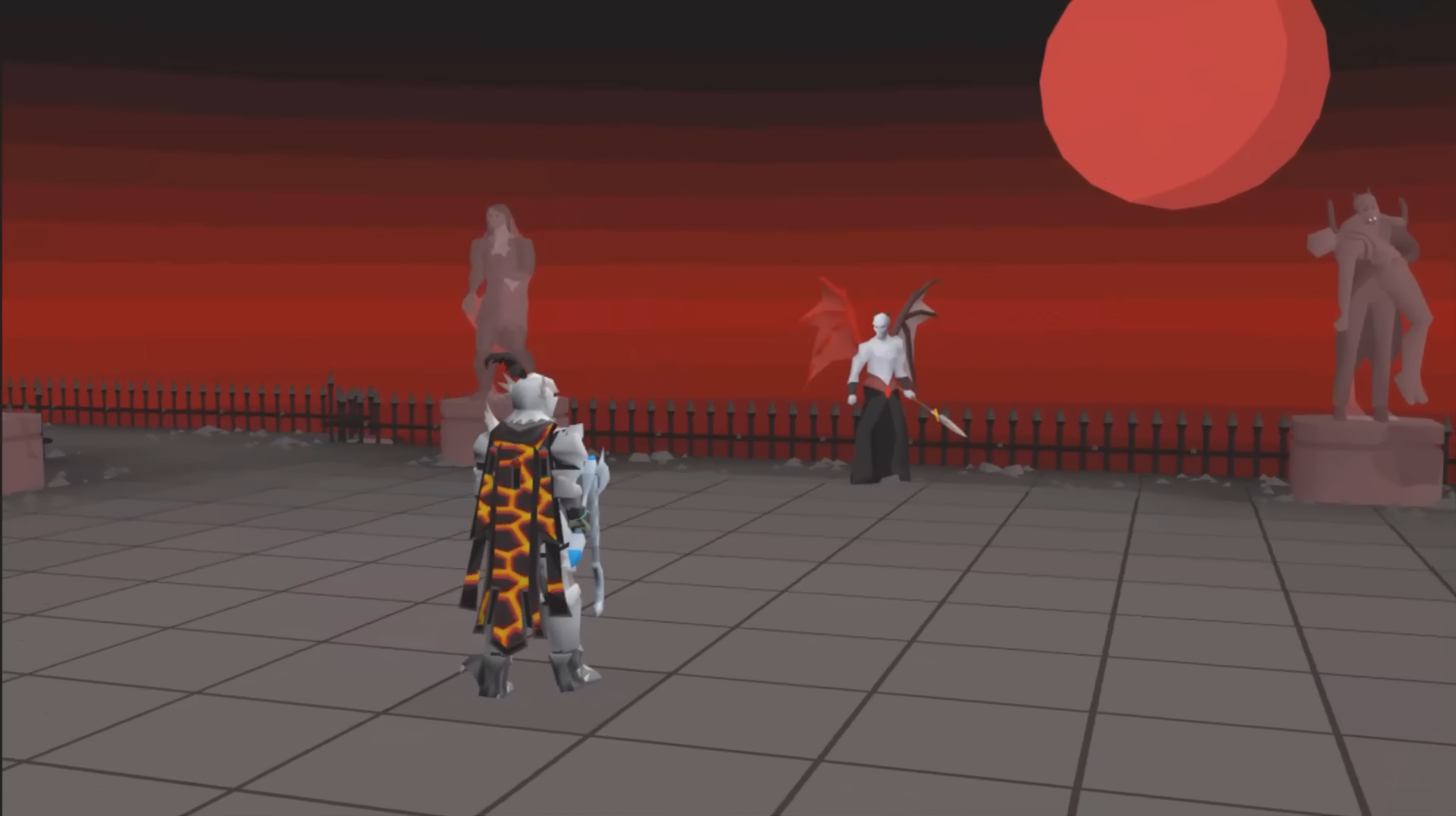 OSRS Lord Drakan boss fight