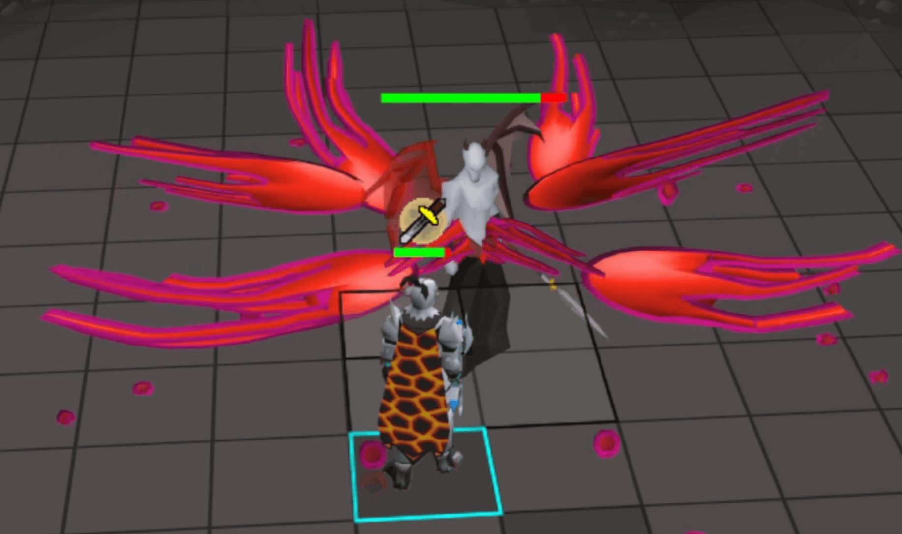OSRS Lord Drakan AOE swing